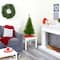 3ft. Pre-Lit Providence Pine Artificial Christmas Tree, Warm White LED Lights